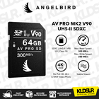 Angelbird 64GB AV Pro MK2 V90 UHS-II SDXC Memory Card
